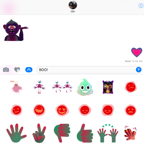 Monsters By Tinybop Stickers