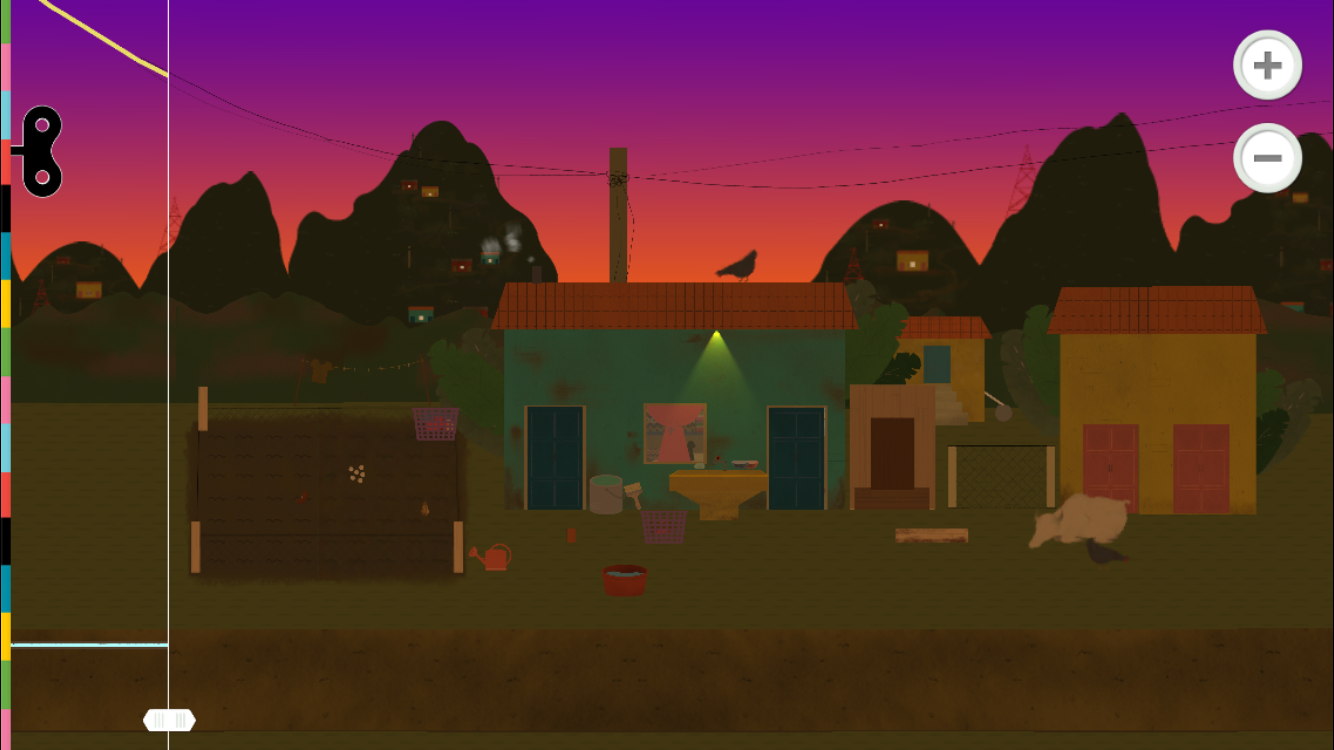 Homes-adobe-outside-night